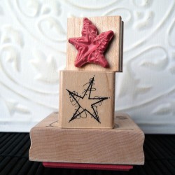 Sun and Star Rubber Stamps from The Old Island Stamp Company